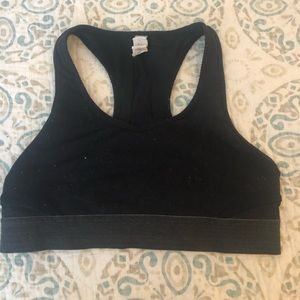 💜IVIVVA black and gray sports bra